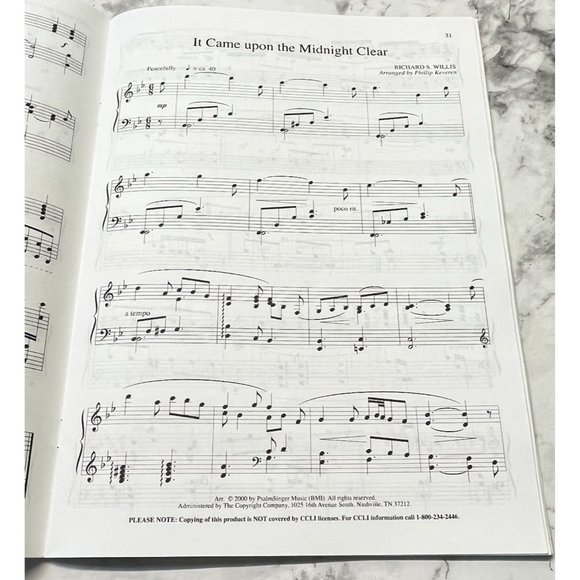 All the Best Christmas Solo Piano Songbook Sheet Music 20 Songs Carols 2002 - Picture 6 of 8